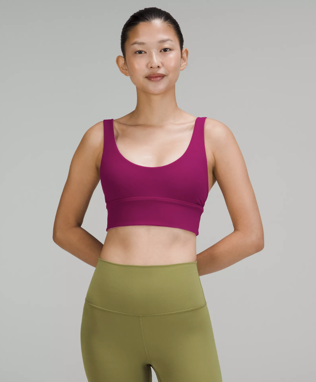 Sweet Awakenings bra in Pink Taupe (8) + Align SHR 28 in Chambray (4) :  r/lululemon