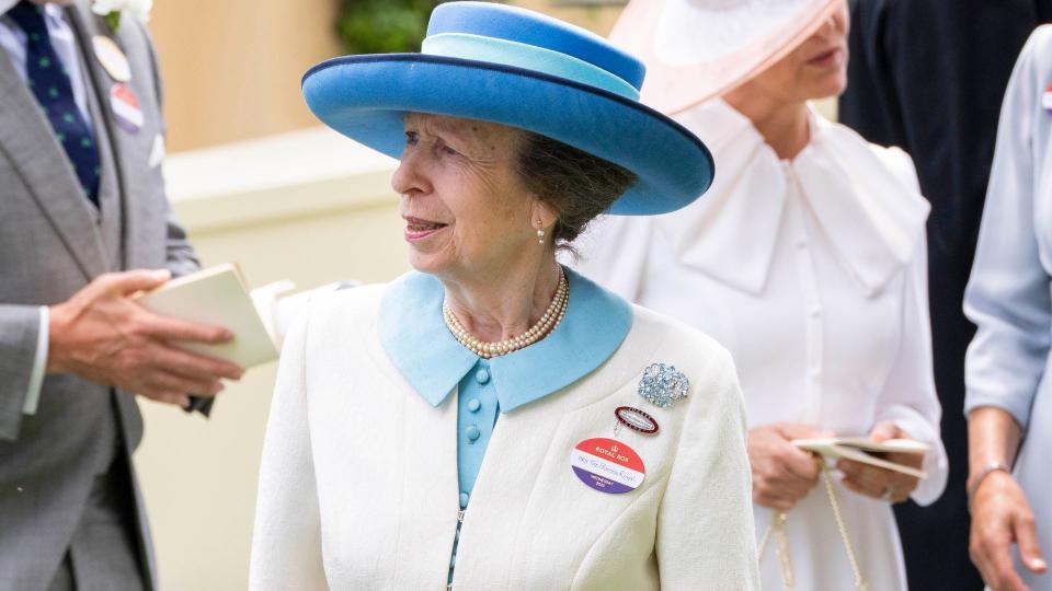 Princess Anne attends day three of Royal Ascot