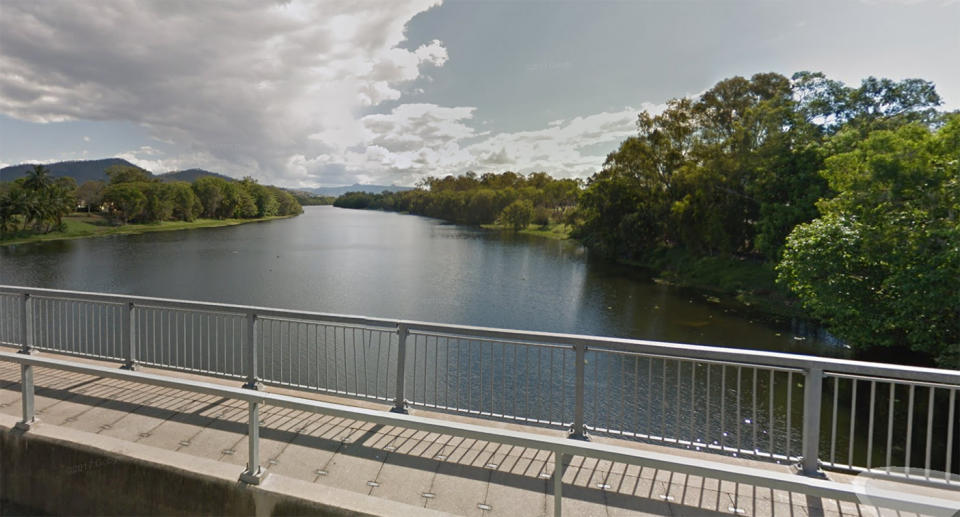 The search ended in tragedy just before 6am on Tuesday when police found their bodies in the Ross River, near Cranbrook Park. Source: Google Maps