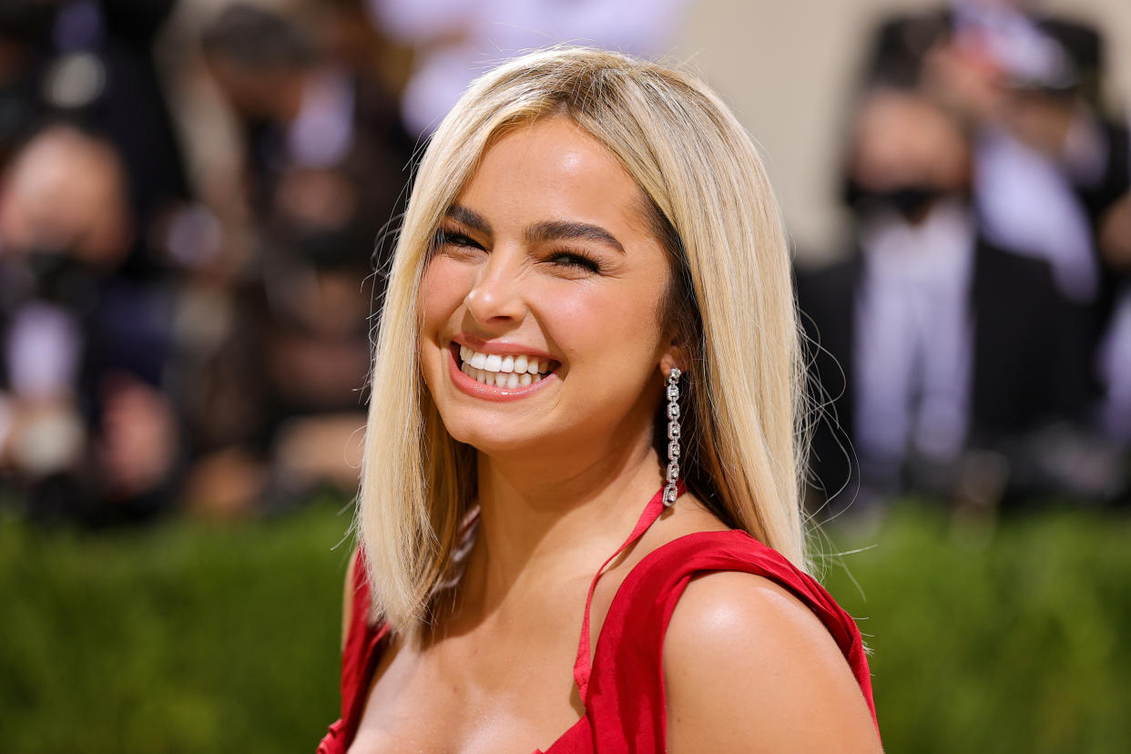 NEW YORK, NEW YORK - SEPTEMBER 13: Addison Rae attends The 2021 Met Gala Celebrating In America: A Lexicon Of Fashion at Metropolitan Museum of Art on September 13, 2021 in New York City. (Photo by Theo Wargo/Getty Images)