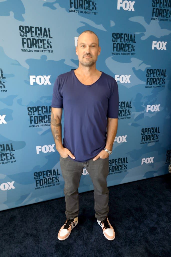 Brian Austin Green attends the red carpet for “Special Forces: World’s Toughest Test” at Fox Studio Lot on Sept. 12 in Los Angeles. Getty Images