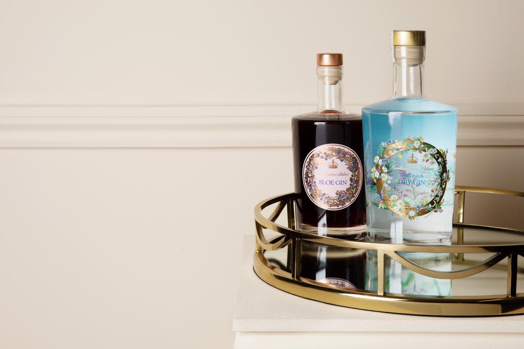 Buckingham Palace Sloe Gin and Buckingham Palace Gin