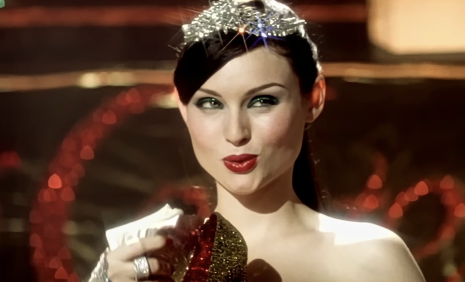 Closeup of Sophie Ellis-Bextor