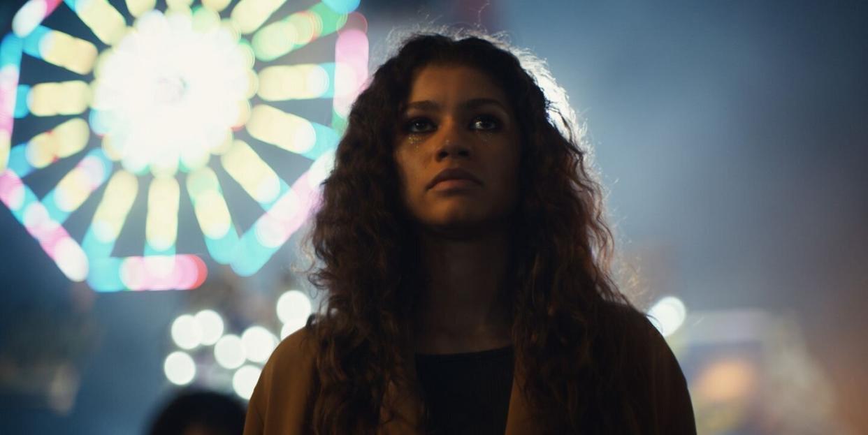 Zendaya plays a drug-addicted teen in HBO's new teen drama "Euphoria."&nbsp; (Photo: Men's Health)