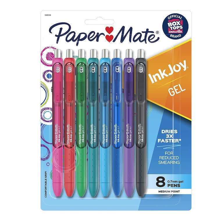 26) Paper Mate InkJoy Gel Pens