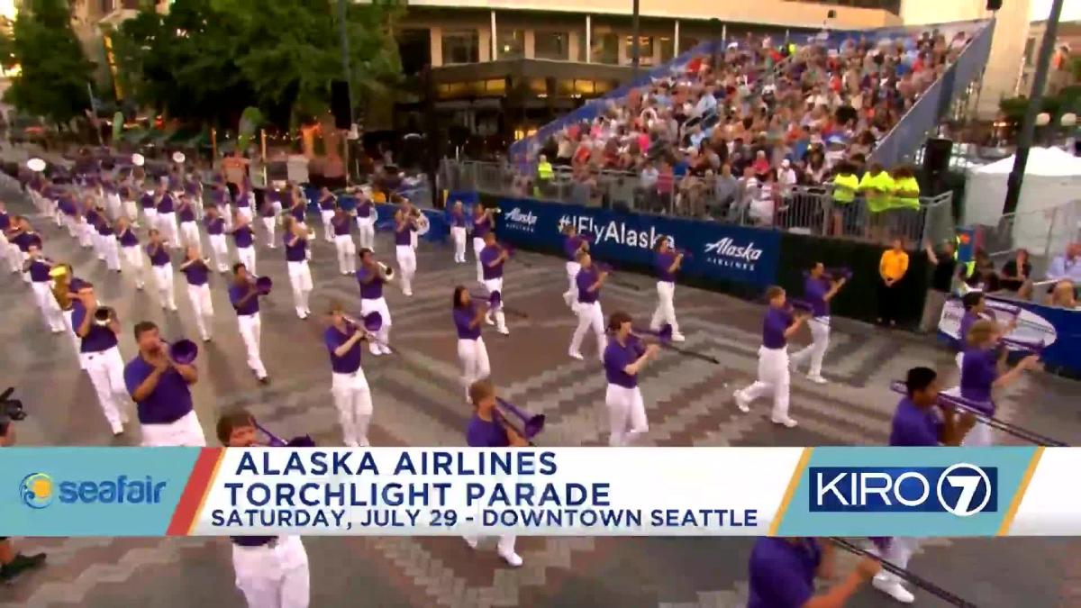 VIDEO Seafair Torchlight Parade 2023