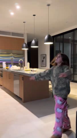 <p>Scott Disick/Instagram</p> Scott Disick's daughter Penelope filming a TikTok