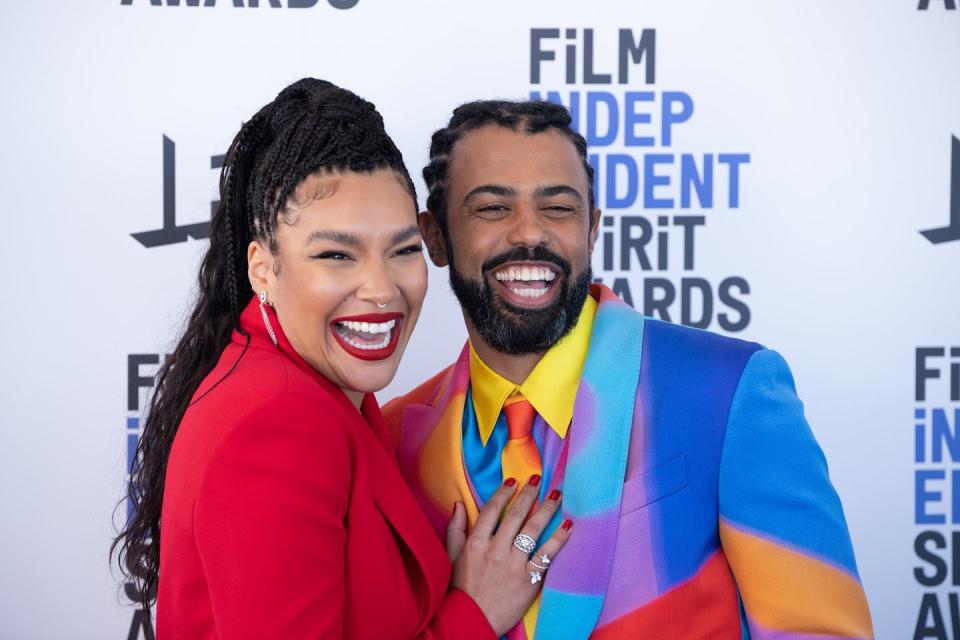 emmy raverlampman and daveed diggs