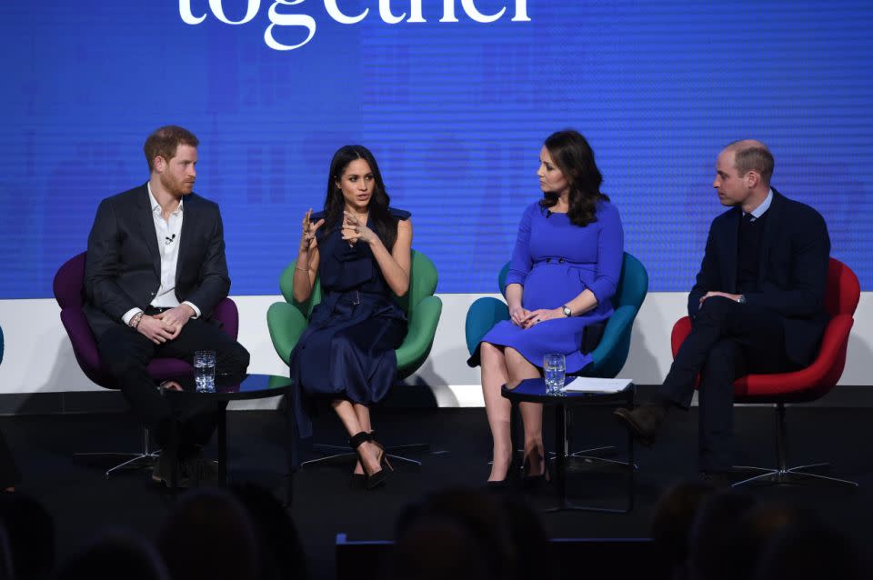 They're about to become sister-in-law's in May. Photo: Getty Images