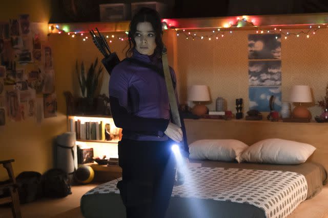 Chuck Zlotnick/Marvel Studios Hailee Steinfeld as Kate Bishop on 'Hawkeye.'