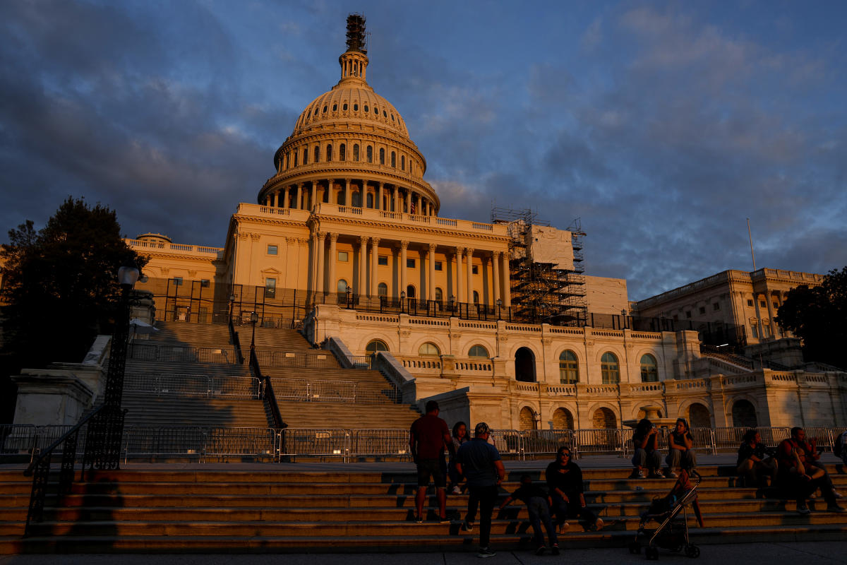 A last-second deal is set to avert a government shutdown as the business world celebrates