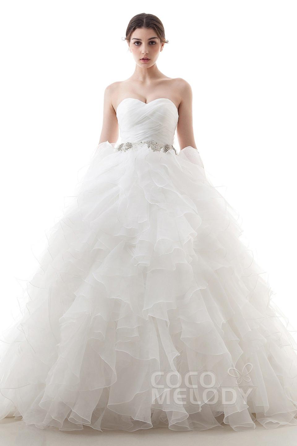 Cocomelody Dramatic Sweetheart With Organza Ruffles (Photo: Cocomelody)