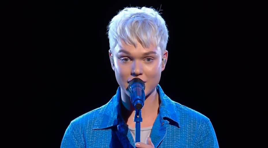 Jack Vidgen's final performance didn't make the cut. Photo: Nine