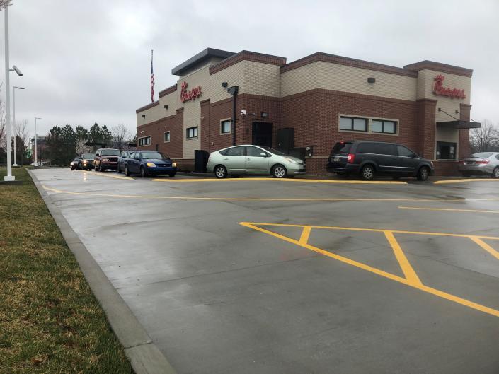 How long has it been since you saw a Chick-fil-A without a long drive-thru line?