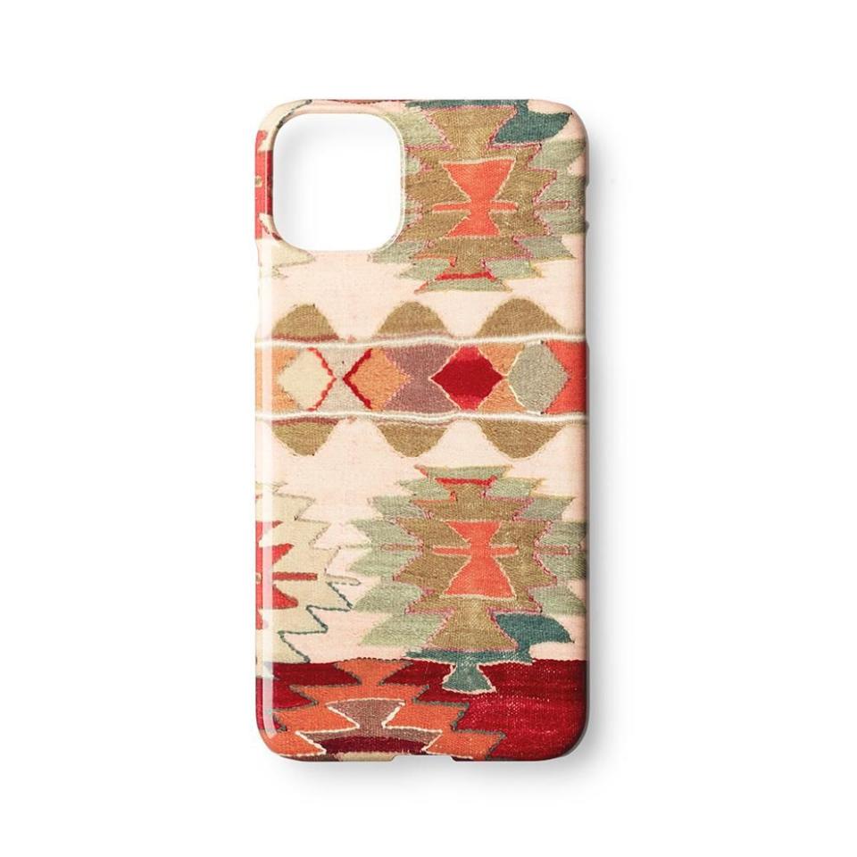<p><strong>St. Frank</strong></p><p>stfrank.com</p><p><strong>$45.00</strong></p><p>This gorgeous iPhone case is a far cry from the sleek, monochrome options you'll find at the Apple Store. The Kaleidoscope Kilim print is inspired by the eponymous Turkish rugs that originated from the tribal and nomadic cultures of Anatolia. Now you can have a stunning piece of history to protect your phone! </p>