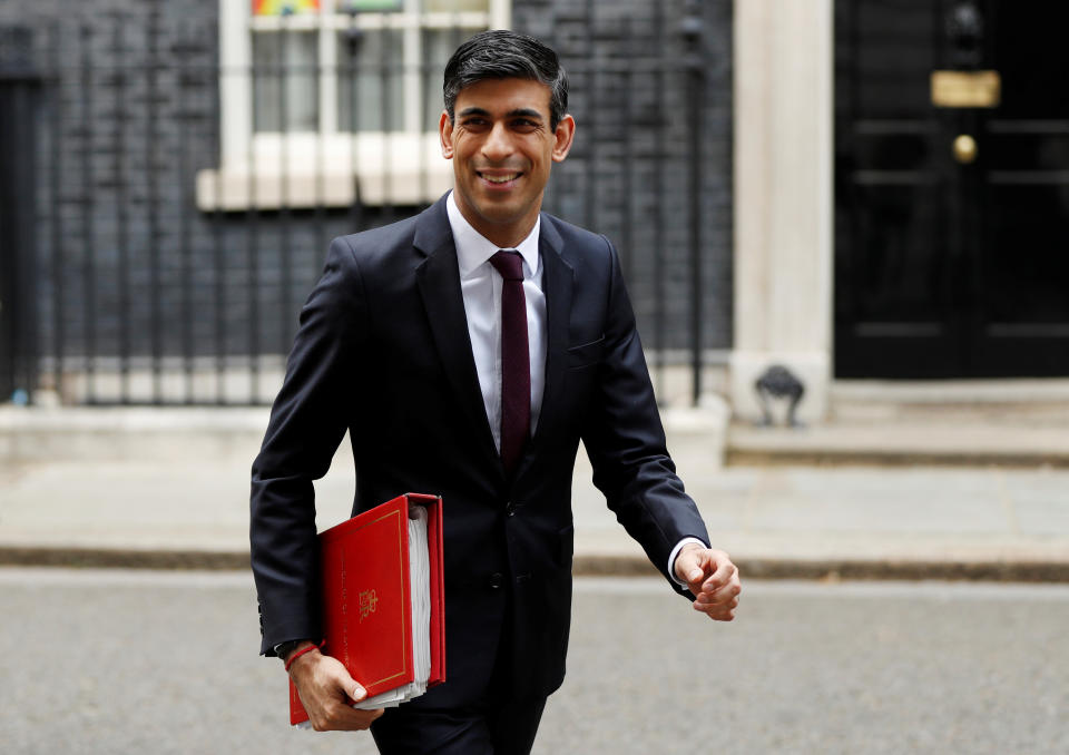 Chancellor of the Exchequer Rishi Sunak 