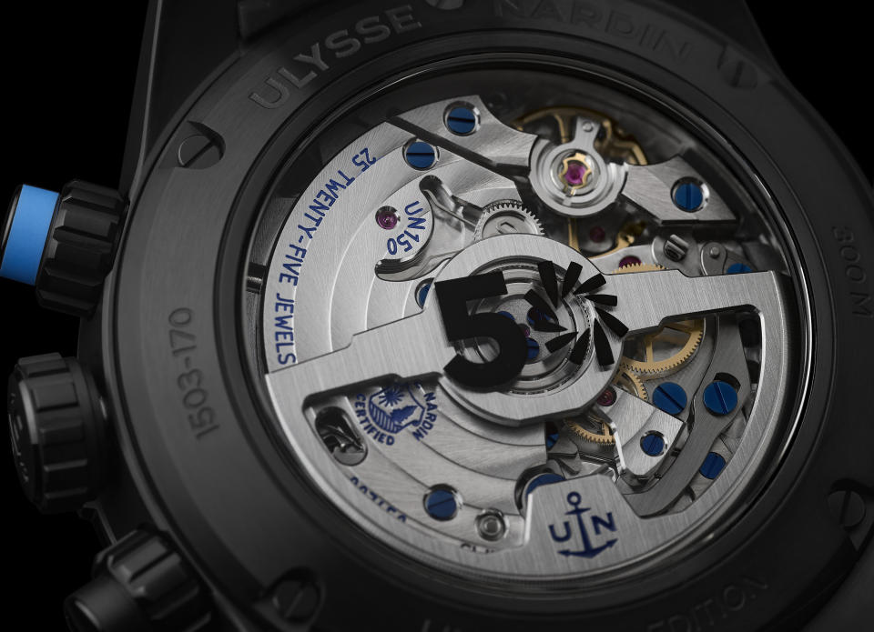 Ulysse Nardin’s The Ocean Race Diver Chronograph