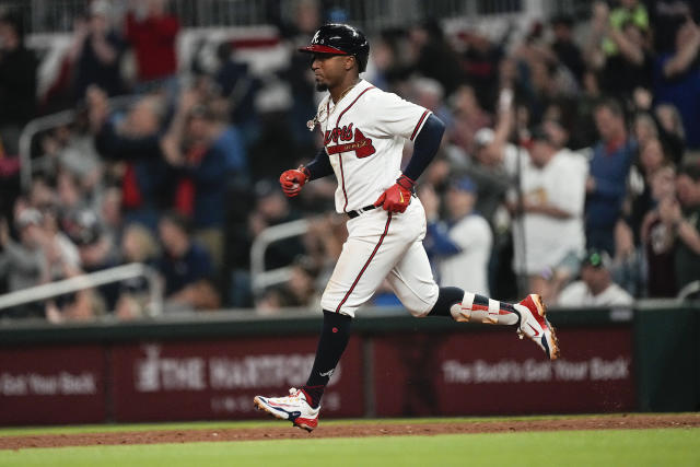 Ozzie Albies' 100th career HR (2), 04/11/2023