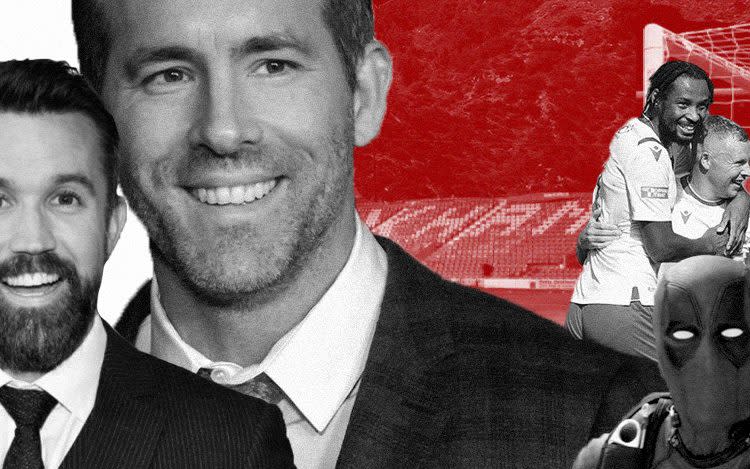 Ryan Reynolds and Rob McElhenney close in on Wrexham takeover after fan approval - Custom image