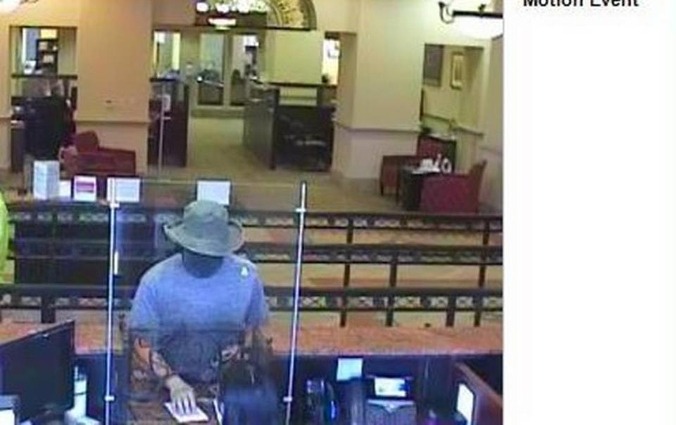 What the FBI says is an attempted robbery of a Coral Gables’ Wells Fargo branch on Oct. 5.