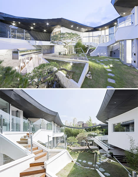 Modern Secret Garden House 2