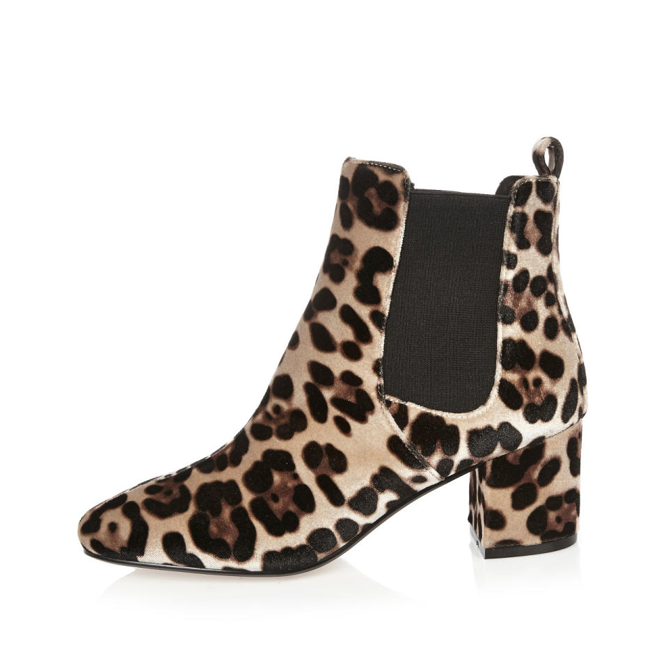 Leopard Print Boots