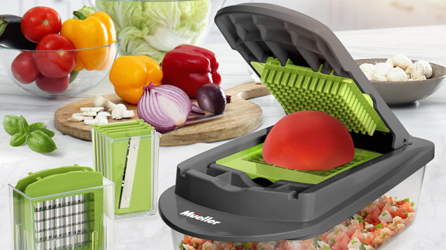 s top-rated vegetable slicer can help you cut onions without crying  — get it while it's nearly 40% off