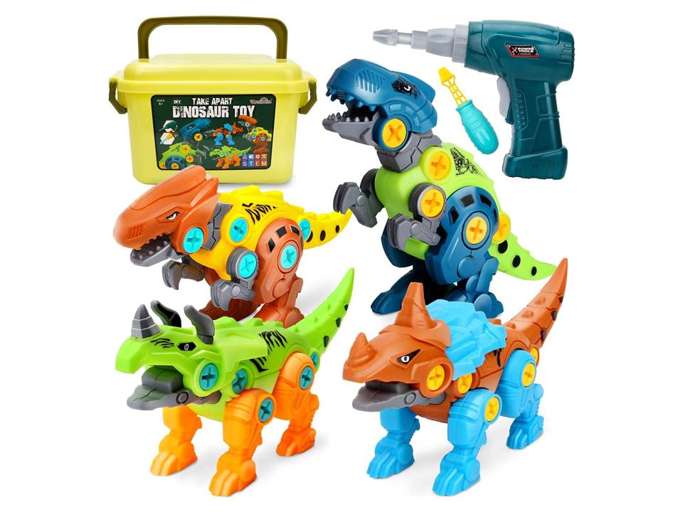 Dreamon take apart dinosaur toys for kids with storage box: Was £26.99, now £15.99, Amazon.co.uk (Amazon)