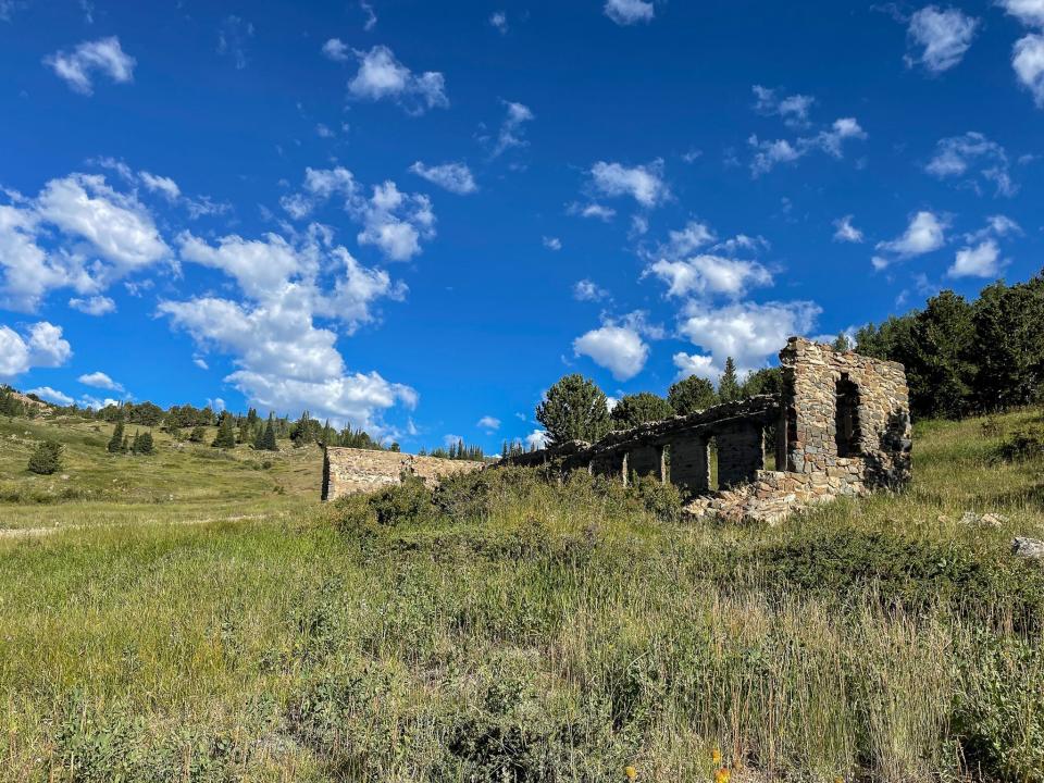 The Caribou ghost town near Nederland, Colorado.