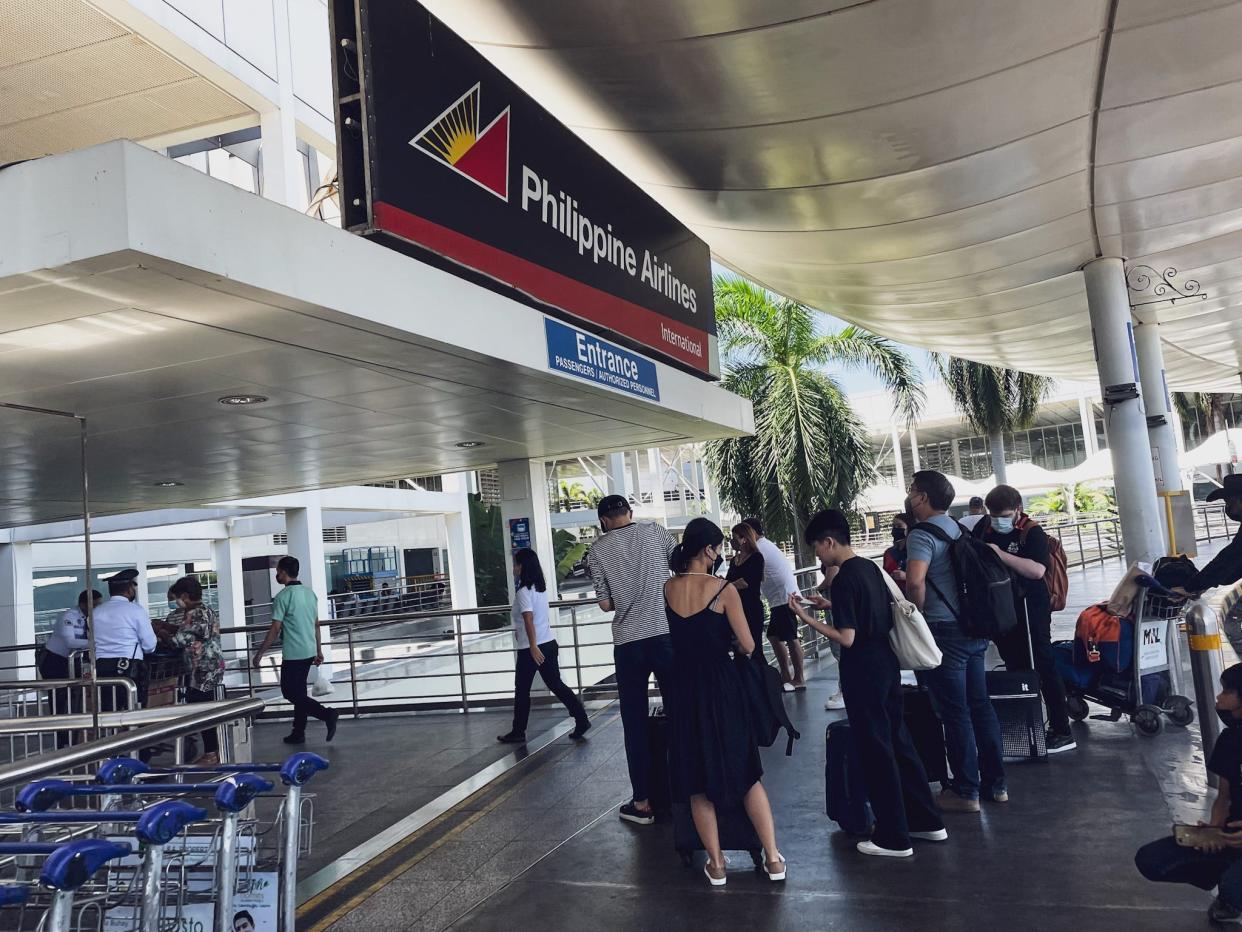 Terminal 2 at NAIA.