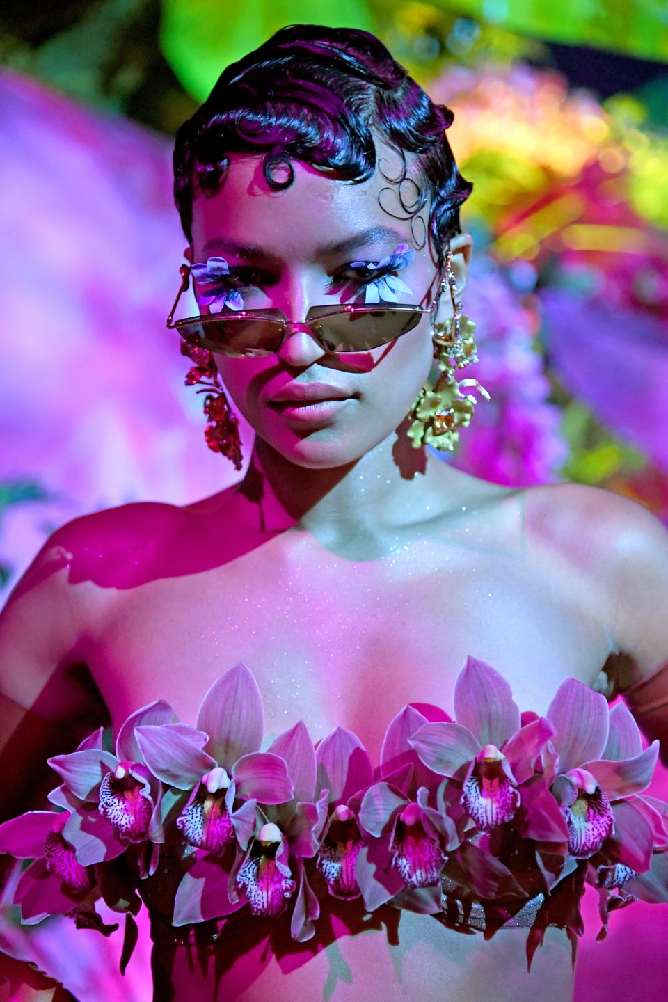 <h1 class="title">Rihanna's Savage X Fenty Show Vol. 2 presented by Amazon Prime Video Show & BTS</h1><cite class="credit">Kevin Mazur</cite>