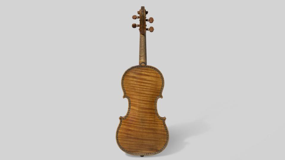 The violin expected to fetch between .5 million and .3 million - Credit: Christie's