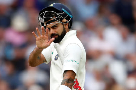 Cricket - England v India - Third Test - Trent Bridge, Nottingham, Britain - August 20, 2018 India's Virat Kohli Action Images via Reuters/Paul Childs