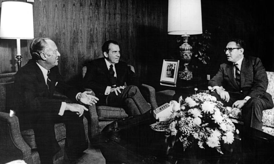 Henry Kissinger, Richard Nixon and William Rogers