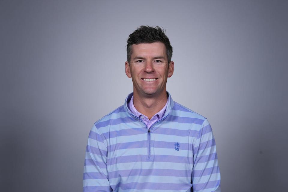 Jeremy Wells poses during the 55th PGA Professional Championship at Twin Warriors Golf Club on Friday, April 28, 2023 in Santa Ana Pueblo, New Mexico. (Photo by Darren Carroll/PGA of America)