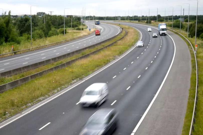 The abnormal load will travel on the M180 during its journey