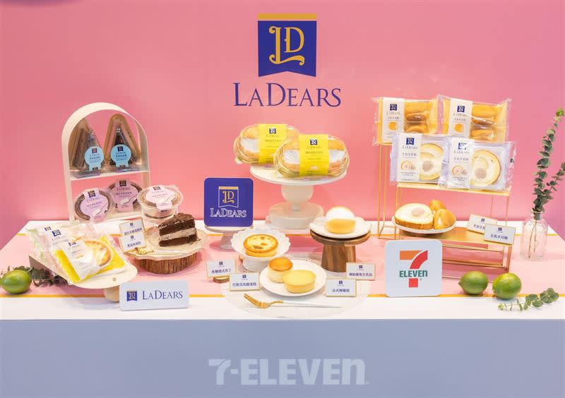 7-ELEVEN自今年5月起推出全新甜點品牌「LA DEARS」，強調個人專屬獨處享用甜食的幸福療癒感，並以「淺嚐一份甜，療癒每一天」為標語，將「西式冷藏甜點」做為開發主軸。（圖／品牌業者提供）
