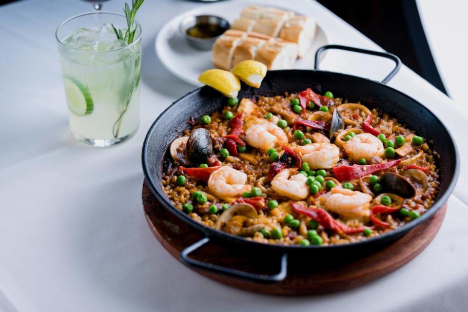 Eat paella and solve crimes during Bulla Gastrobar’s ‘80s Murder Mystery Party.