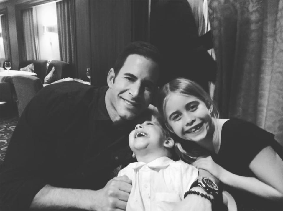 Tarek El Moussa with son Brayden and daughter Taylor | Tarek El Moussa/Instagram