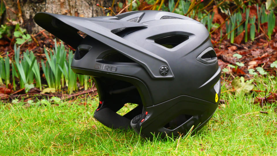 Giro Switchblade helmet pictured without the chin bar