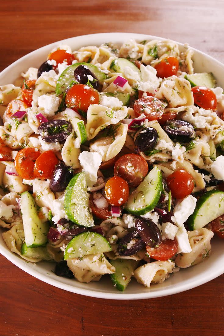 Greek Tortellini Salad