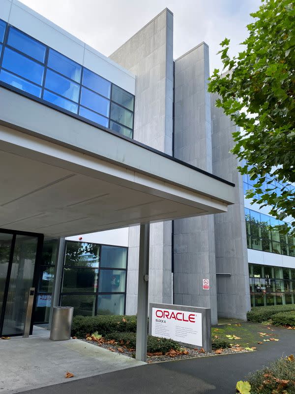 A general view of the Oracle company office at Eastpoint Business Park, Dublin