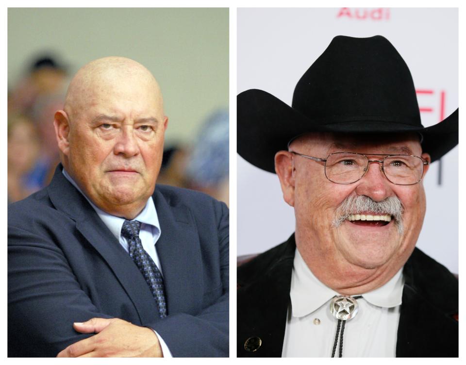 <p>Terminamos con Barry Corbin, quien daba vida a Whitey Durham, entrenador en la serie de los Ravens que tuvo a sus órdenes a Dan, Keith, Lucas y Nathan. El actor es un auténtico mito de la interpretación con más de 200 títulos en su carrera. Recientemente lo vimos en la comedia ‘The Ranch’ (2016-). (Foto: The CW / Danny Moloshok / Reuters). </p>