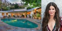 <p>In 2015, fourteen years after purchasing the 3,153-square-foot West Hollywood bungalow for <a rel="nofollow noopener" href="https://www.trulia.com/blog/celebrity-homes/sandra-bullock-lists-her-west-hollywood-home/" target="_blank" data-ylk="slk:$1.485 million;elm:context_link;itc:0;sec:content-canvas" class="link ">$1.485 million</a>, <em>Ocean's</em> <em>8 </em>star Sandra Bullock opted to rent it out for upwards of $15,000 a month. Located around the corner from Chateau Marmont (the luxury LA hotel for the rich and famous), just off Sunset Boulevard, and minutes from the Strip, it's no wonder it became a coveted rental hotspot.</p><p>But, for the first time since she purchased it in 2001, it's <a rel="nofollow noopener" href="https://www.architecturaldigest.com/story/sandra-bullock-sells-sunset-strip-home-for-dollar2925-million" target="_blank" data-ylk="slk:been sold for $2.925 million;elm:context_link;itc:0;sec:content-canvas" class="link ">been sold for $2.925 million</a> (originally listed in July for $2.995). <a rel="nofollow noopener" href="https://www.trulia.com/blog/celebrity-homes/sandra-bullock-lists-her-west-hollywood-home/" target="_blank" data-ylk="slk:Trulia;elm:context_link;itc:0;sec:content-canvas" class="link ">Trulia</a> notes this 1942 build offers a "<a rel="nofollow noopener" href="https://www.trulia.com/blog/celebrity-homes/sandra-bullock-lists-her-west-hollywood-home/" target="_blank" data-ylk="slk:unique taste of Hollywood's Golden Age;elm:context_link;itc:0;sec:content-canvas" class="link ">unique taste of Hollywood's Golden Age</a>" while simultaneously flaunting unbeatable views of modern day Los Angeles, so the new owner is definitely in for a treat.</p><p>This is just one of the stunning homes in Bullock's hearty real estate portfolio, so letting go likely hasn't impacted her lifestyle too drastically, but I'm glad we're able to get a glimpse inside Miss Congeniality's life, even if it's only for a hot second. Scroll through the photos below for the mansion's highlights:</p>