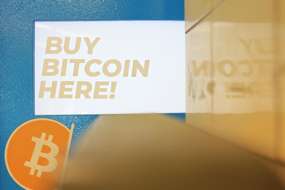 A Bitcoin ATM is seen at the Clark Street subway station on June 13, 2022 in the Brooklyn Heights neighborhood of Brooklyn in New York City.