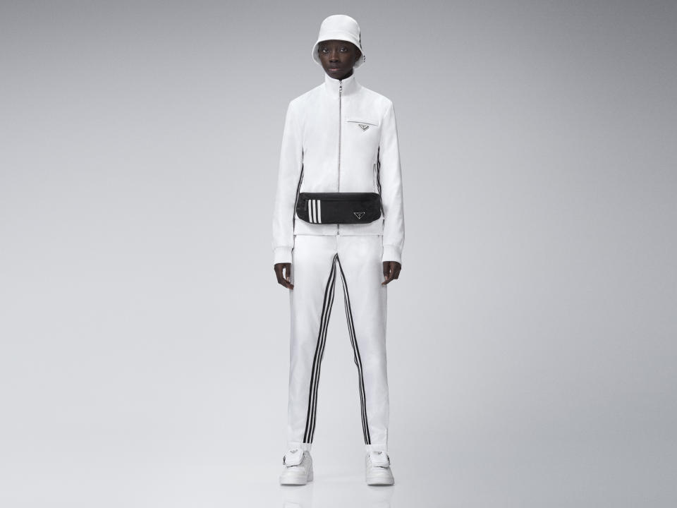 A look from the Adidas for Prada Re-Nylon collection. - Credit: courtesy image