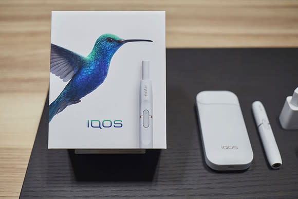 iQOS heat-not-burn electronic cigarette