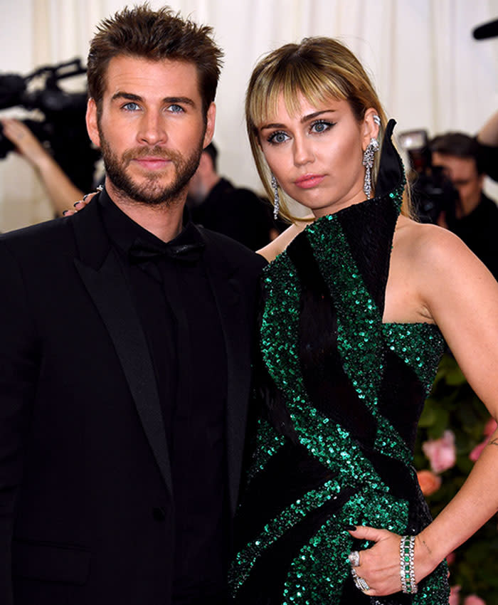 Miley Cyrus y Liam Hemsworth