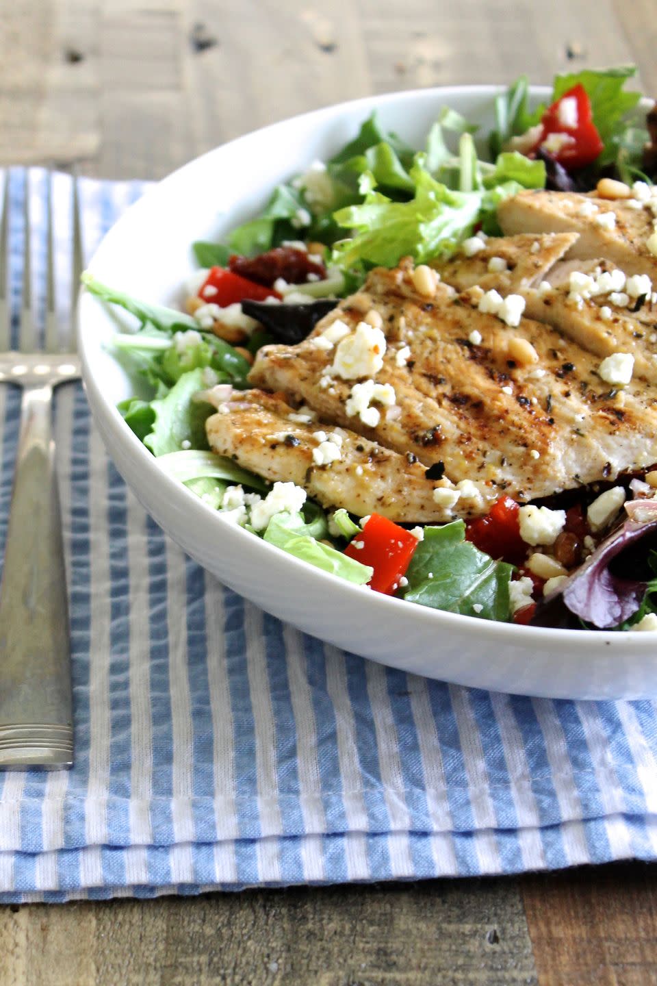 Fresh Spring Salad with Lemon Vinaigrette