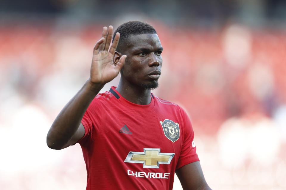 Manchester United's Paul Pogba responded on Sunday after he received multiple racist messages on social media after missing a penalty kick last week.